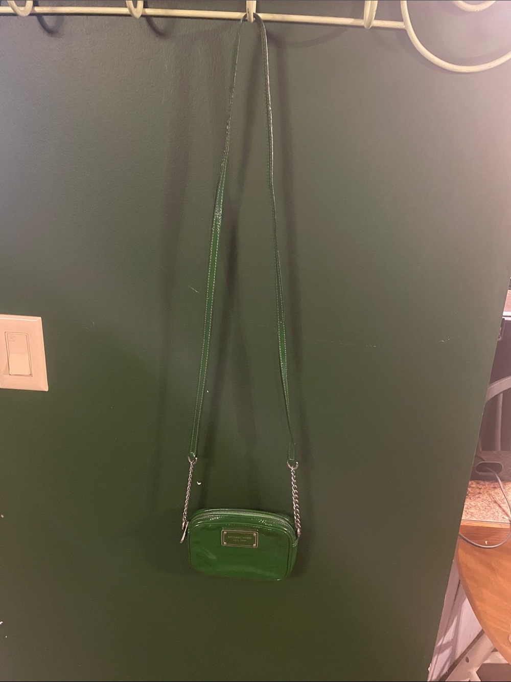 Michael Kors Electric Green Crossbody Shoulder Bag - Women Small